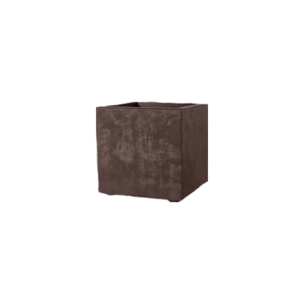 DEROMA - Maceta Cubo Deroma 25x25cm Cobre
