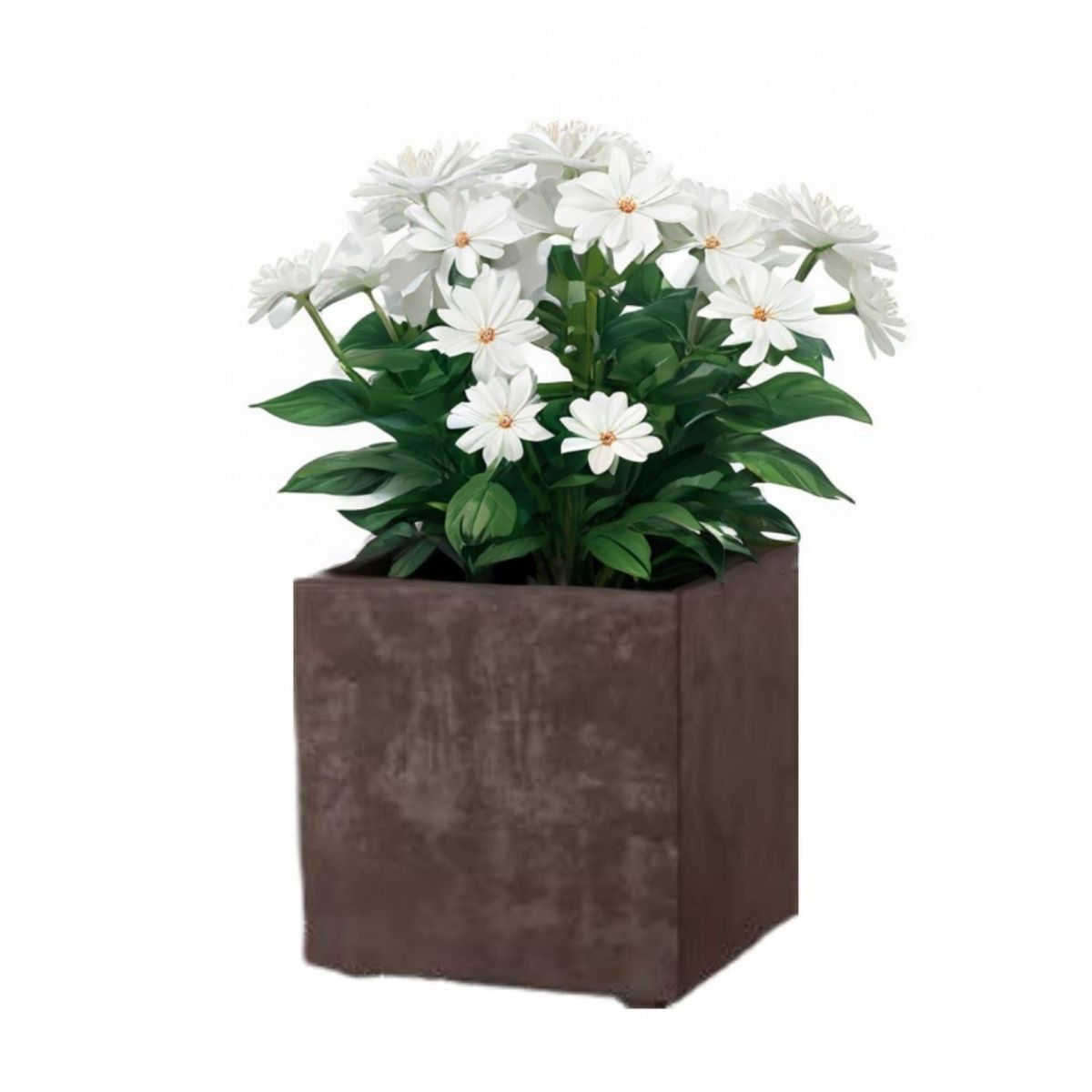 DEROMA - Maceta Cubo Deroma 50 cm Cobre