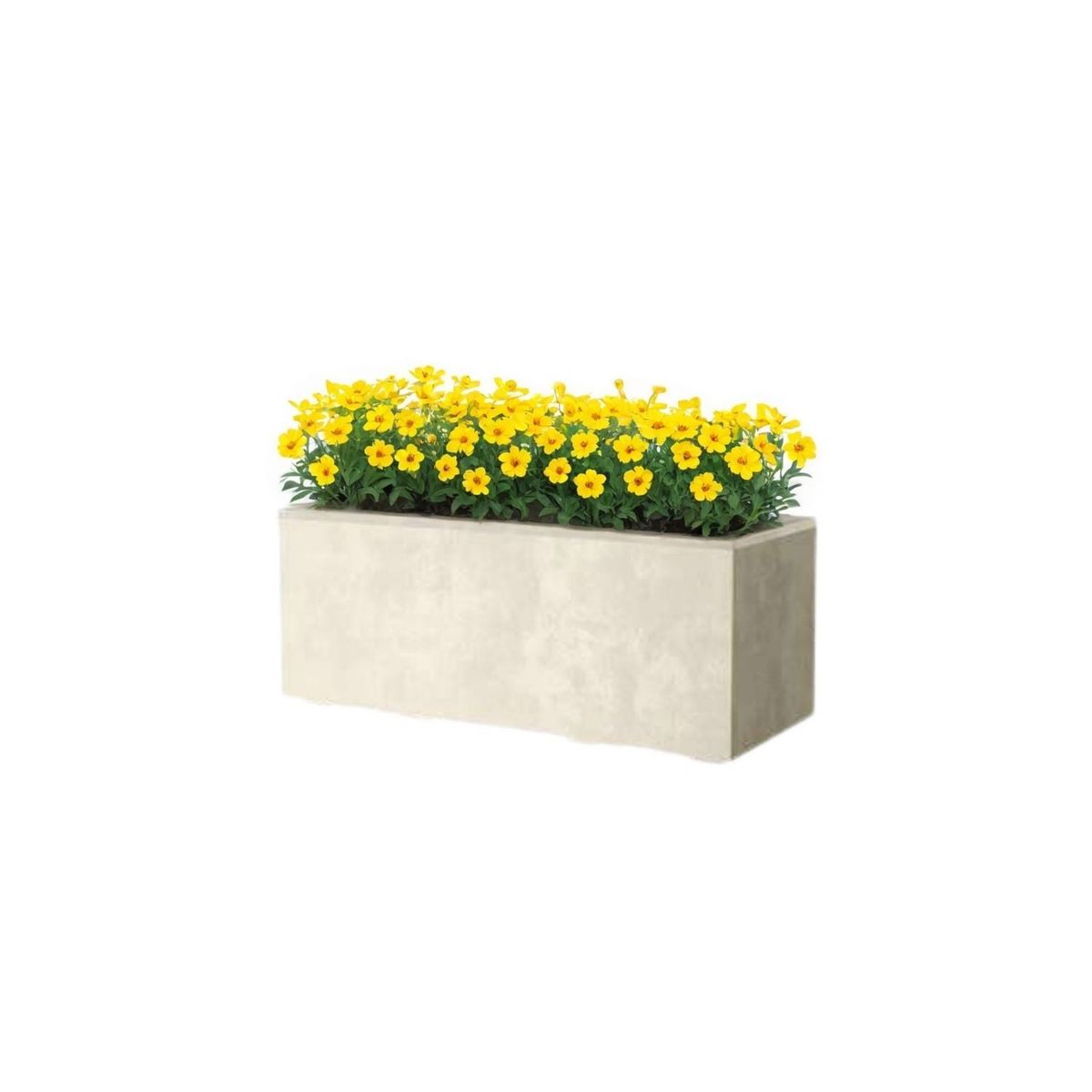 DEROMA - Jardinera Deroma 60x25cm Crema