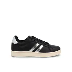 NORTH STAR - Zapatilla Mujer Compus Negro - Plateado