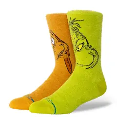 STANCE - Sock Grinch And Max Green Brown