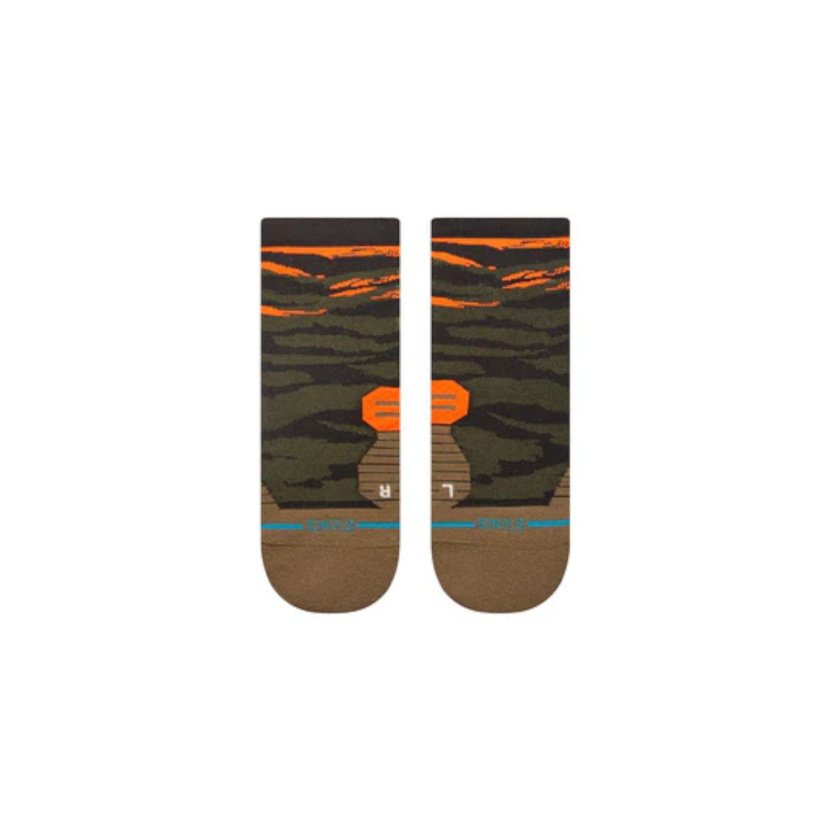 STANCE - Stance Sock Primal Light Quarter Olive