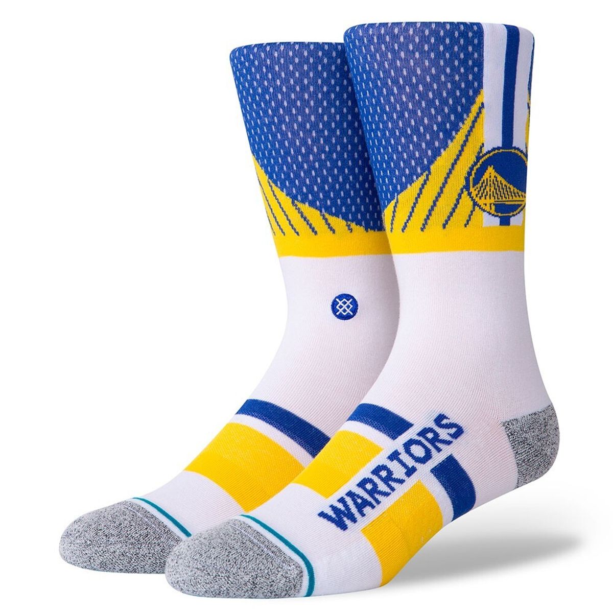 STANCE - Stance Sock Golden State Warriors Shortcut 2 Men Blue