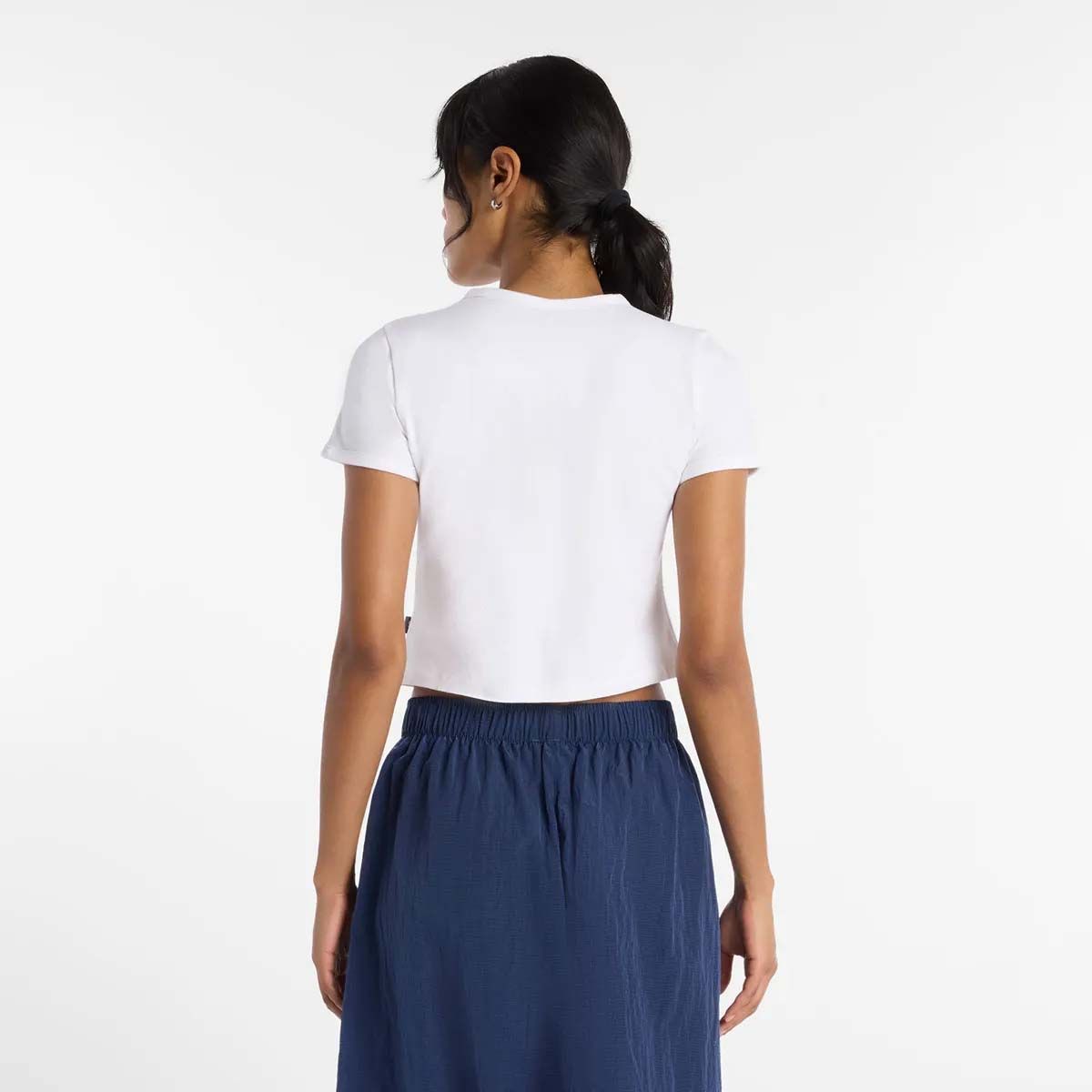 NEW BALANCE - Polera Lifestyle Mujer New Balance Trackside Ringer T-Shirt