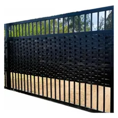 RIOVEO - Cinta Cubre Cerco 38.5m X 6.3cm Negro