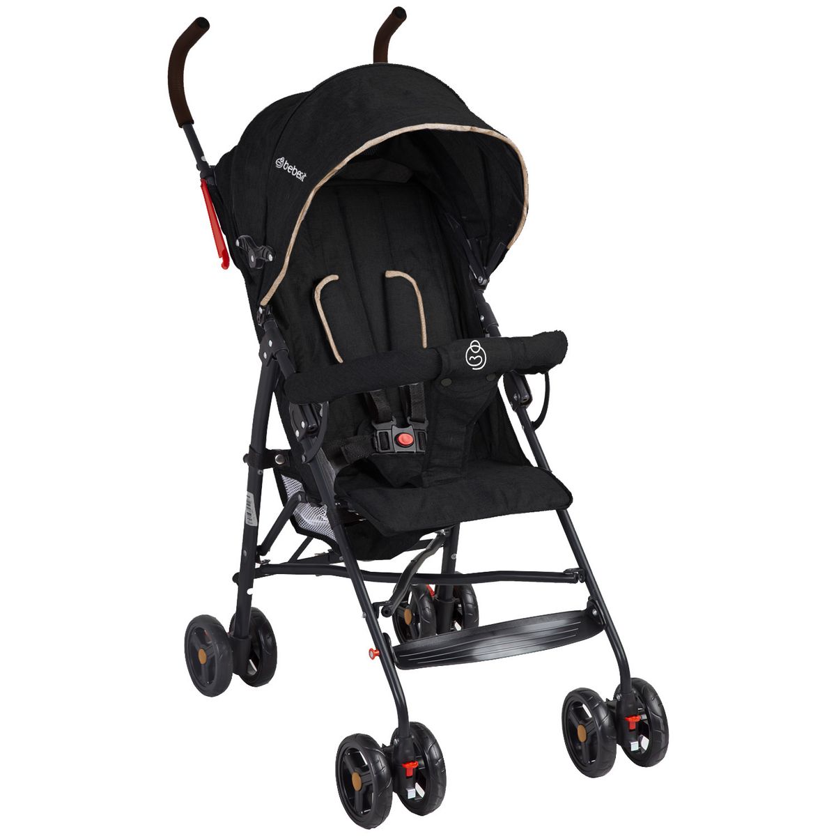 BEBESIT - Coche paragua 5126 Negro