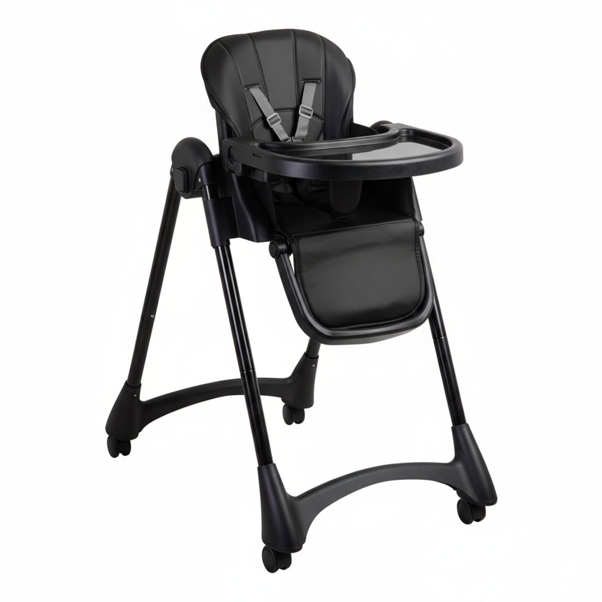 BEBESIT - Silla de Comer Bebe Easy Eat Negro