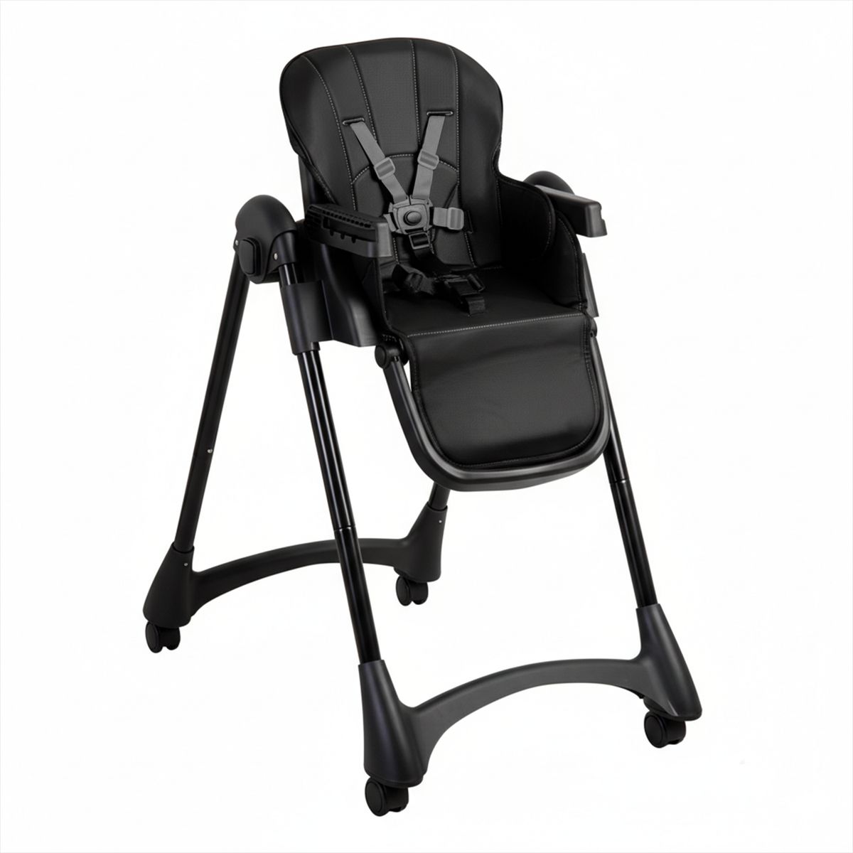 BEBESIT - Silla de Comer Bebe Easy Eat Negro
