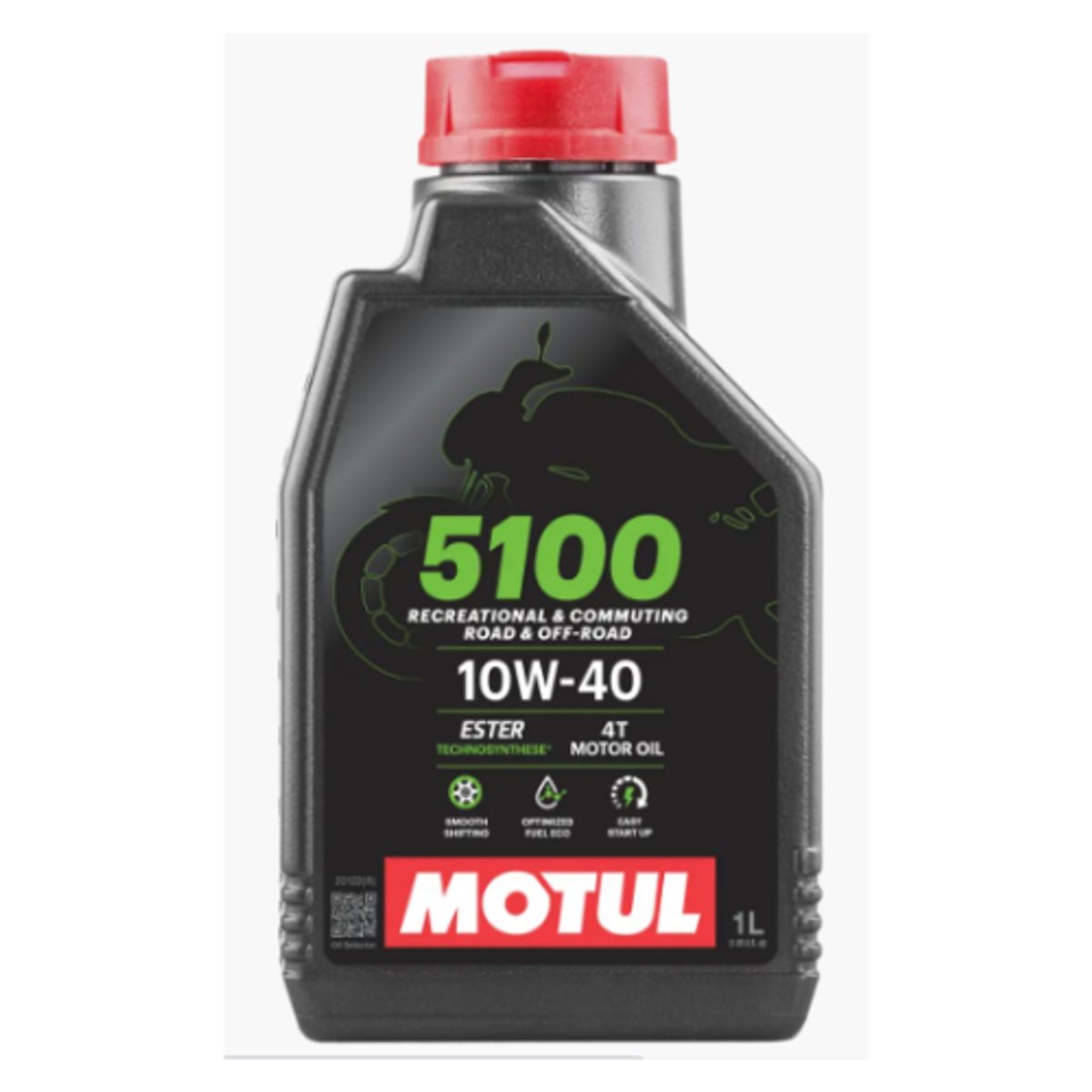 MOTUL - Aceite Para Motor Motul Semi-sintético 10w-40 Para Moto/cuatriciclo De 1 Unidad X 1l