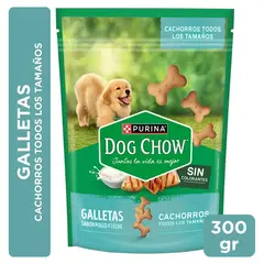 PURINA - Galletas Snack De Polloleche Cachorro 300gr Dog Chow