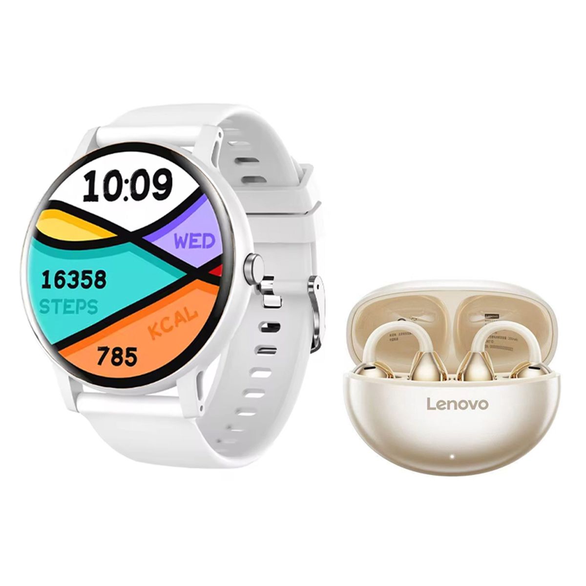 LENOVO - Lenovo TA140 Audífonos  y Toumi Fit 2 Reloj inteligente