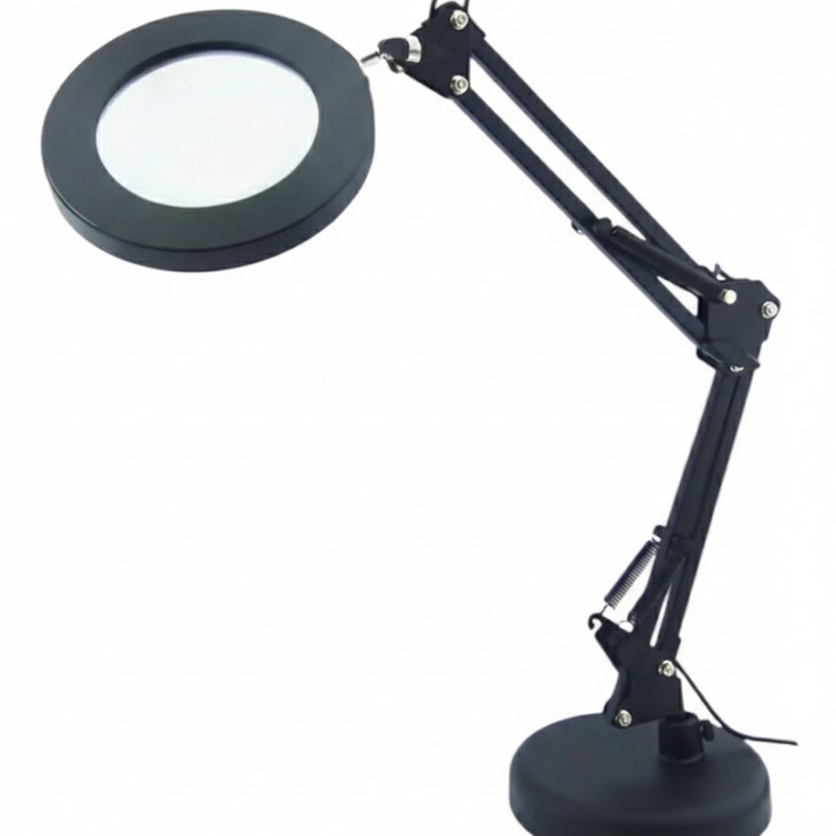 GENERICO - Lupa Lampara Led Con Brazo 2 En 1 3 Tonos De Luz