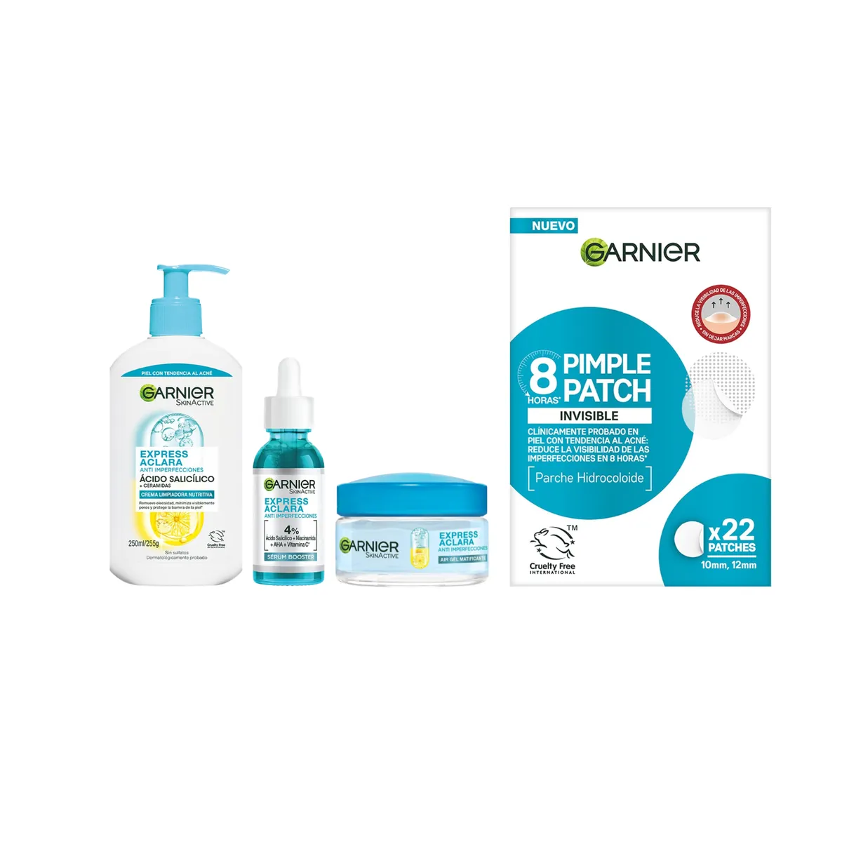 LOREAL PARIS - Pack L'Oréal Paris Sérum Retinol + Ácido Hialurónico + FPS 50+ Maquillaje + Bolso Tote 7 Productos