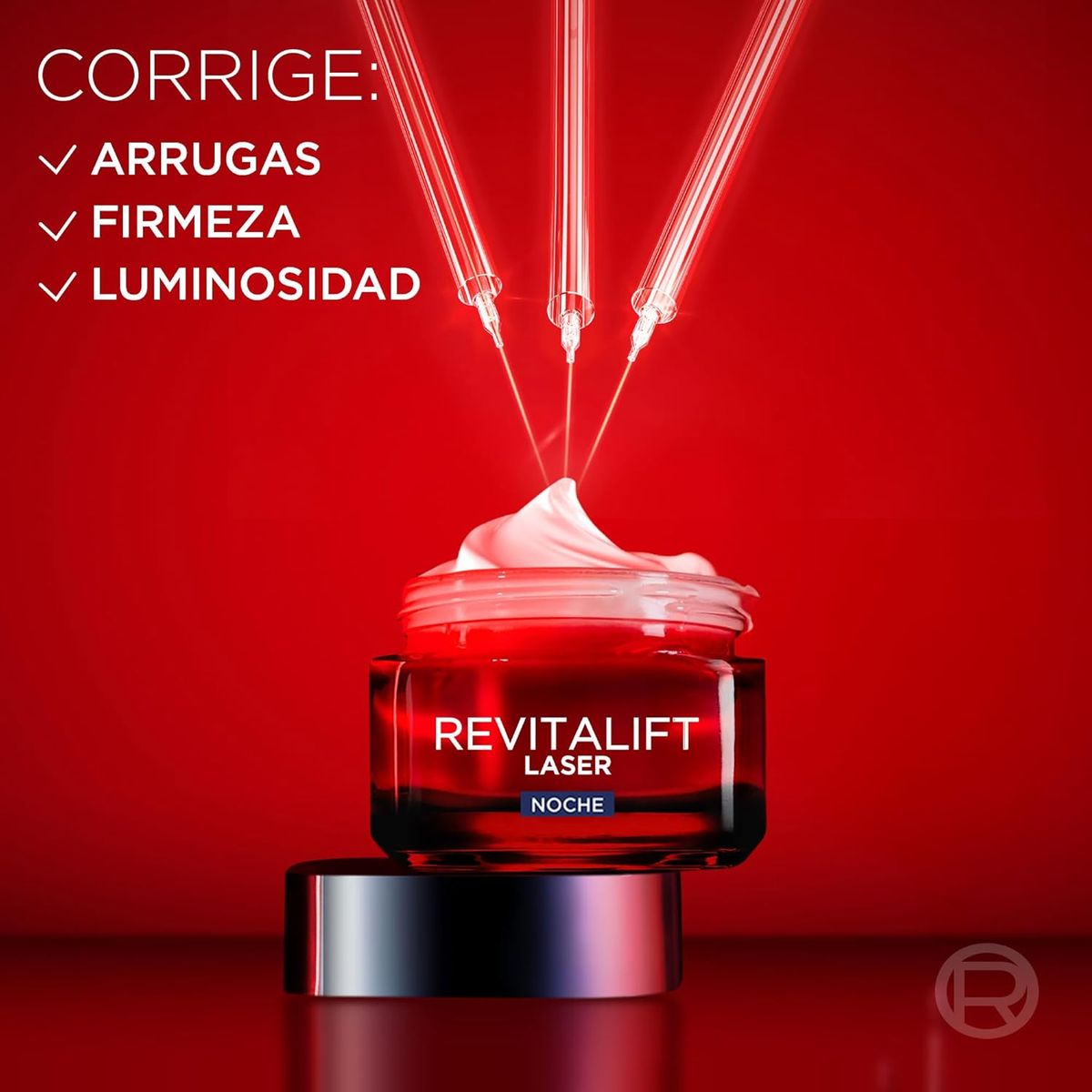 LOREAL PARIS - Rutina Antiedad L'Oréal Paris Revitalift Laser Sérum + Crema Día + Noche Pro-Retinol