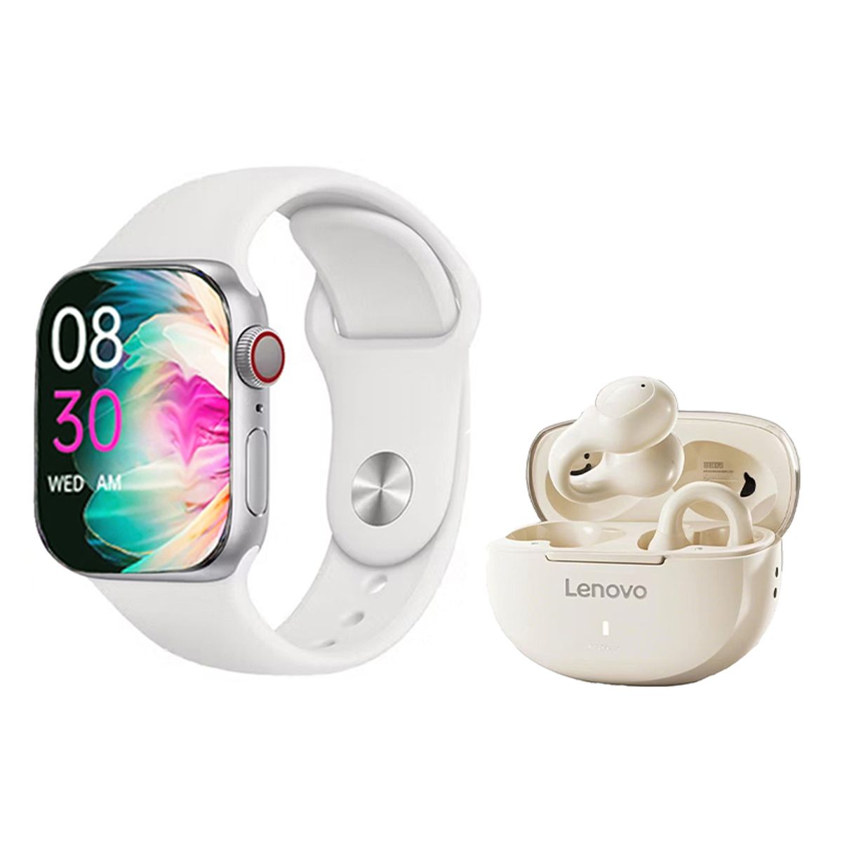 LENOVO - Lenovo TA420 Tws Audífonos tws y Toumi S10 Pro Reloj inteligente