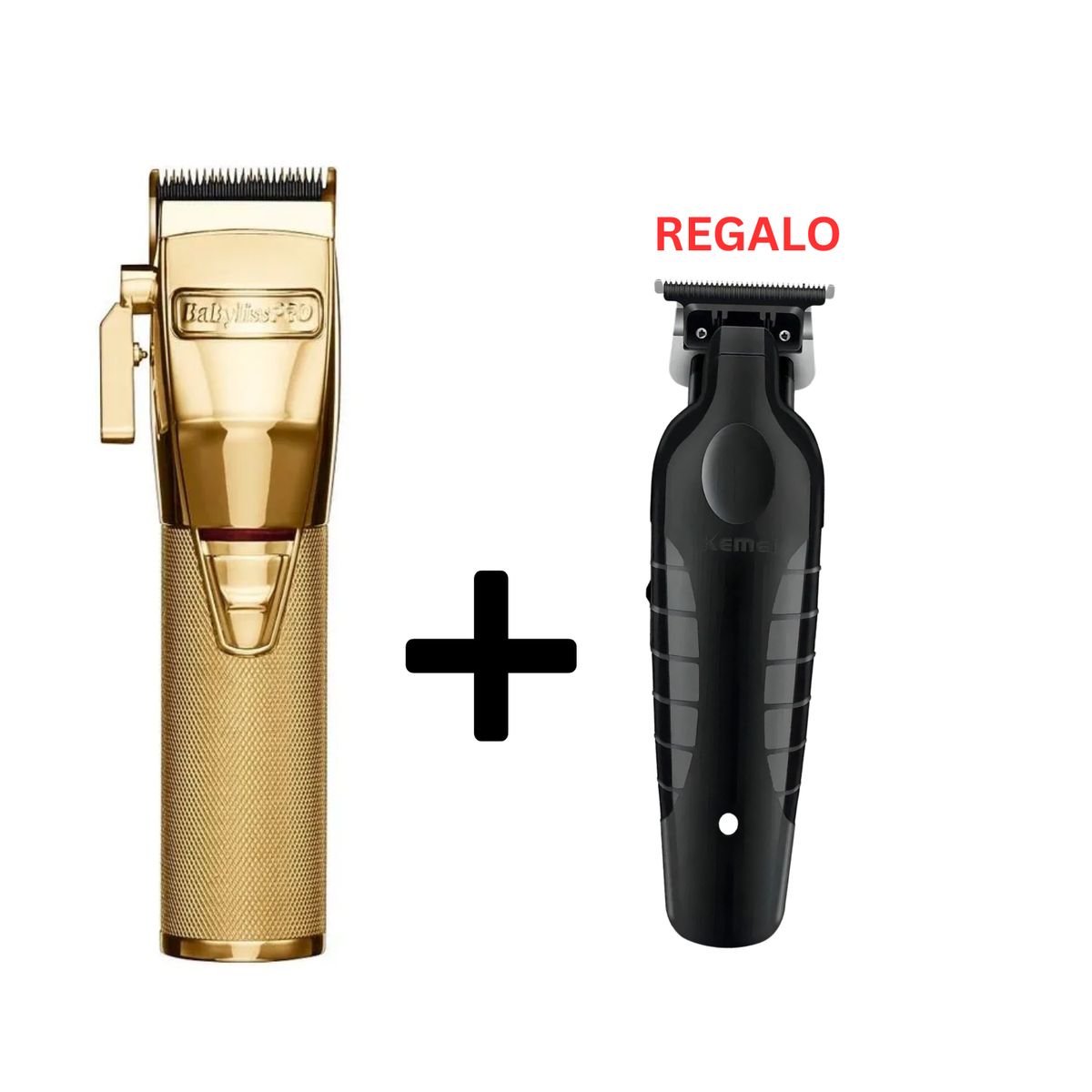 BABYLISS - Maquina Cortapelo BabylissPro GoldFx + Trimmer Kemei 2299 Regalo
