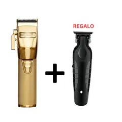 BABYLISS - Maquina Cortapelo BabylissPro GoldFx + Trimmer Kemei 2299 Regalo