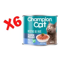 Latas Adulto Pescado x 6 latas