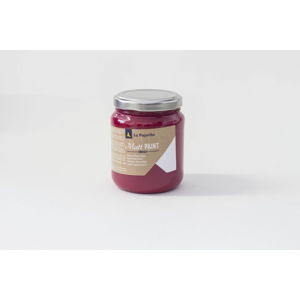 PINTURAS LA PAJARITA - Matt Paint Indie Red 175 ml