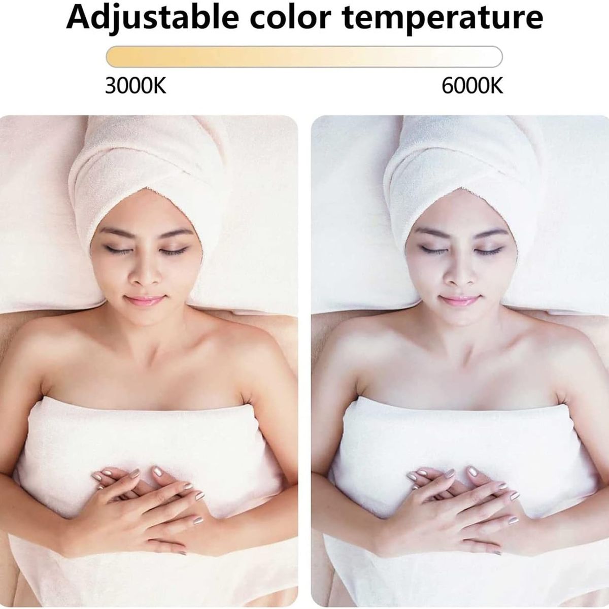 Lampara Led Lashista Manicure Led Media Luna Estetica, marca GENERICO - Foto 2