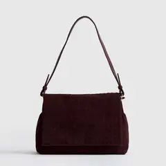 LOUNGE - Cartera De Hombro Solapa Tejida Woman