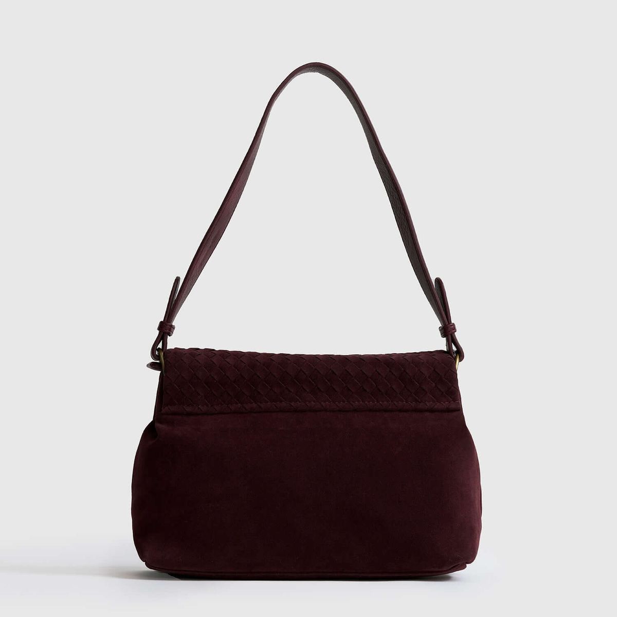 LOUNGE - Cartera De Hombro Solapa Tejida Woman LOUNGE