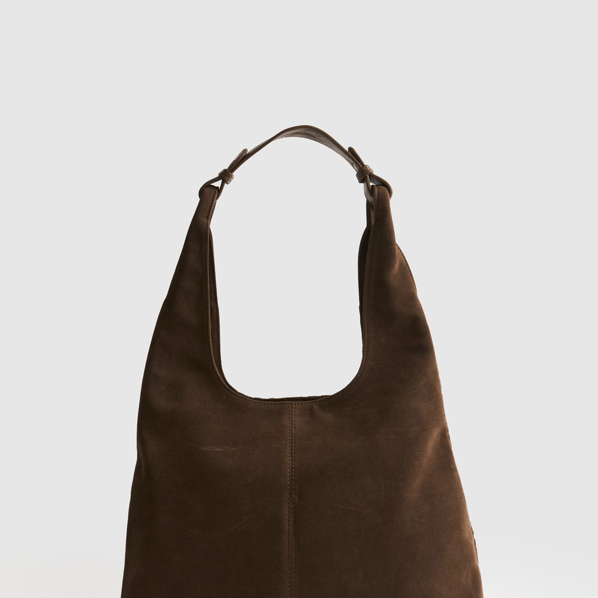 LOUNGE - Cartera De Hombro Medialuna Tejida Woman LOUNGE