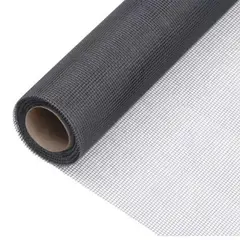 GENERICO - Malla Cerco mosquitera 1.20x2mt fibra de vidrio gris CERRAM