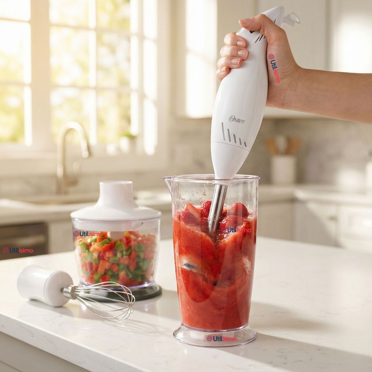OSTER - Batidora de inmersión Oster® con accesorios 2616 Versión 2026