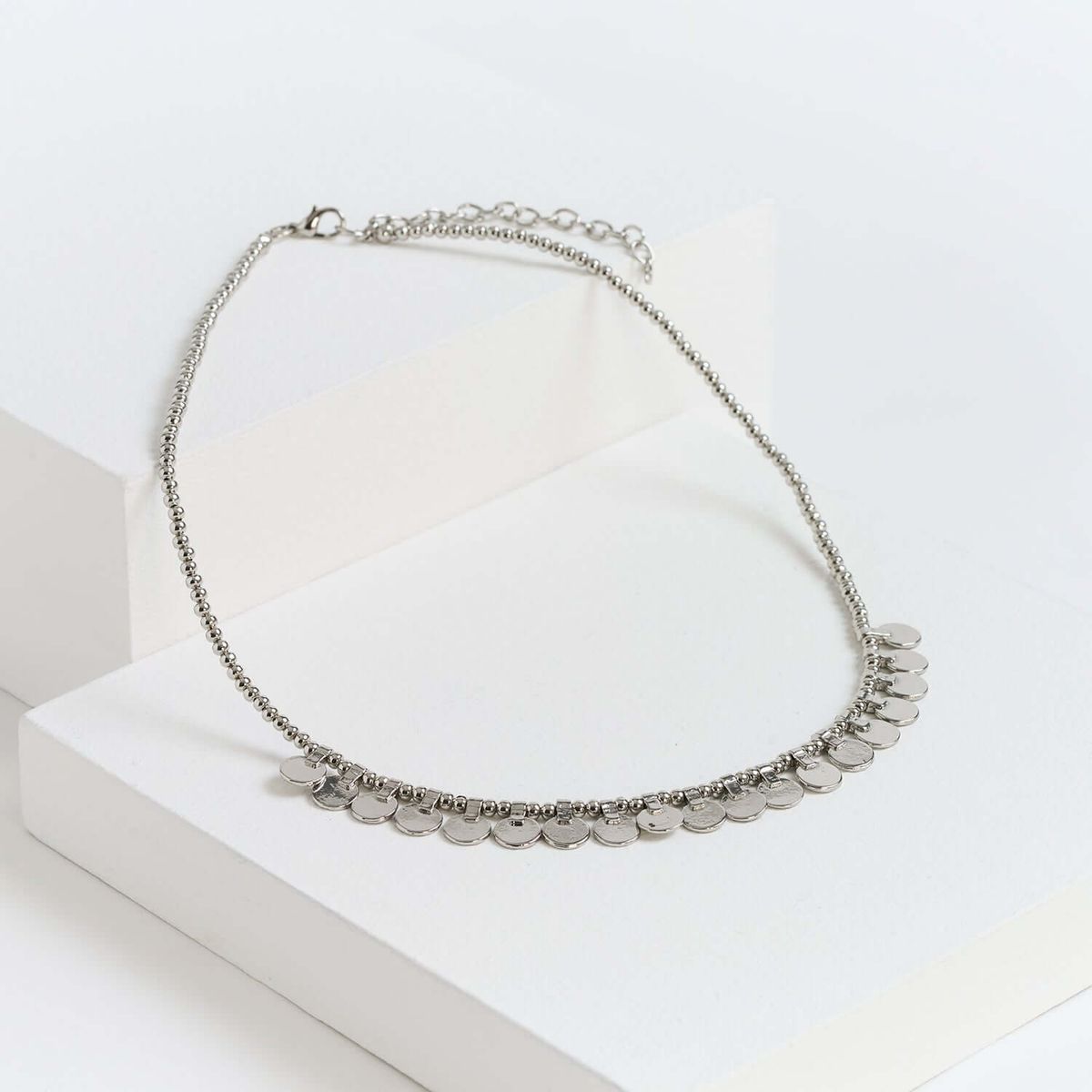 LOUNGE - Collar Mujer Mostacillas Y Monedas