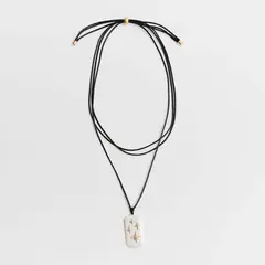 LOUNGE - Collar Mujer Cuerda Ajustable