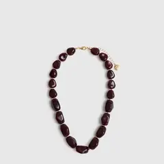 LOUNGE - Collar Mujer Piedras Irregulares