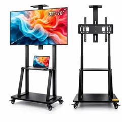 YEP S - Soporte Tv Base Pedestal Rueda Televisor De 32 A 70 Pulgadas