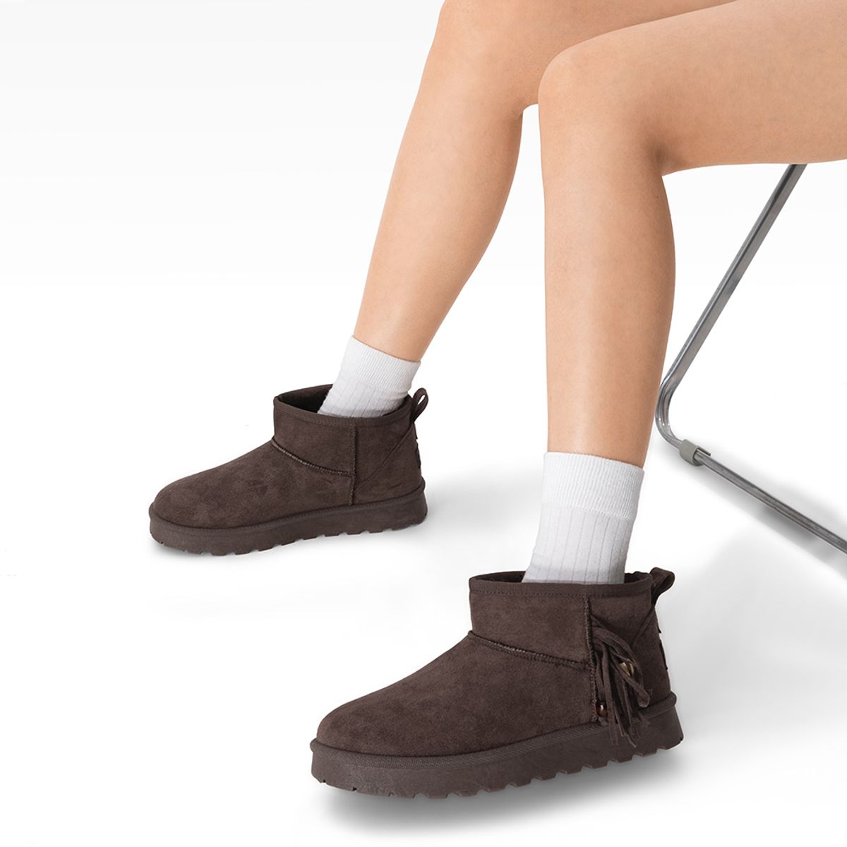 WEIDE - Botín Térmico Mujer Casual PU Textil Weide SL70