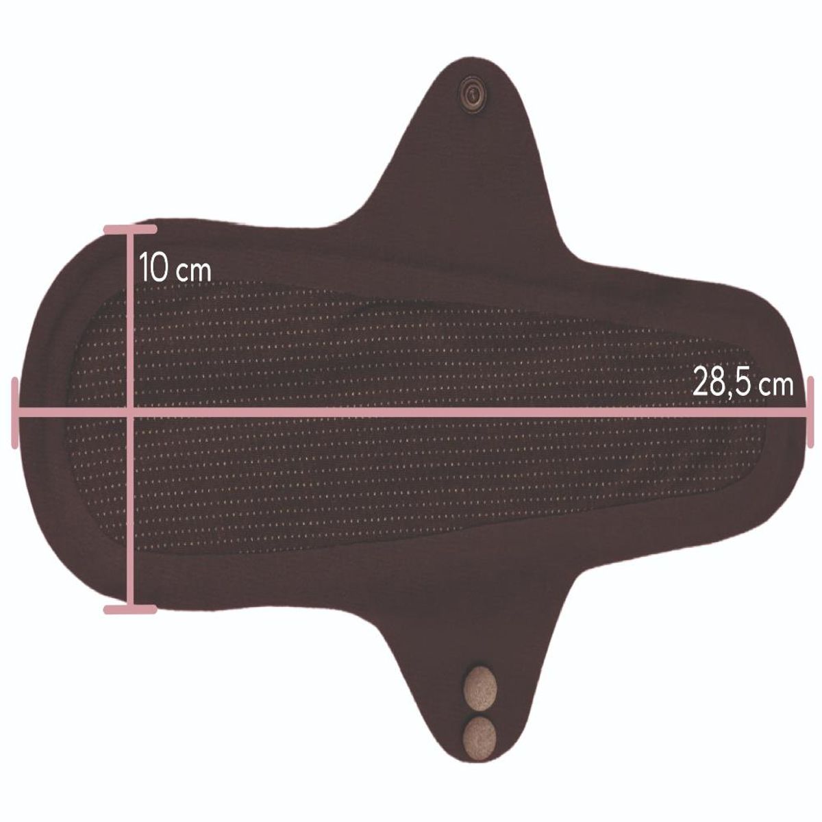 CULOTTE - Pack 2x Toalla Higienica Reutilizable Flujo Moderado Tela XL