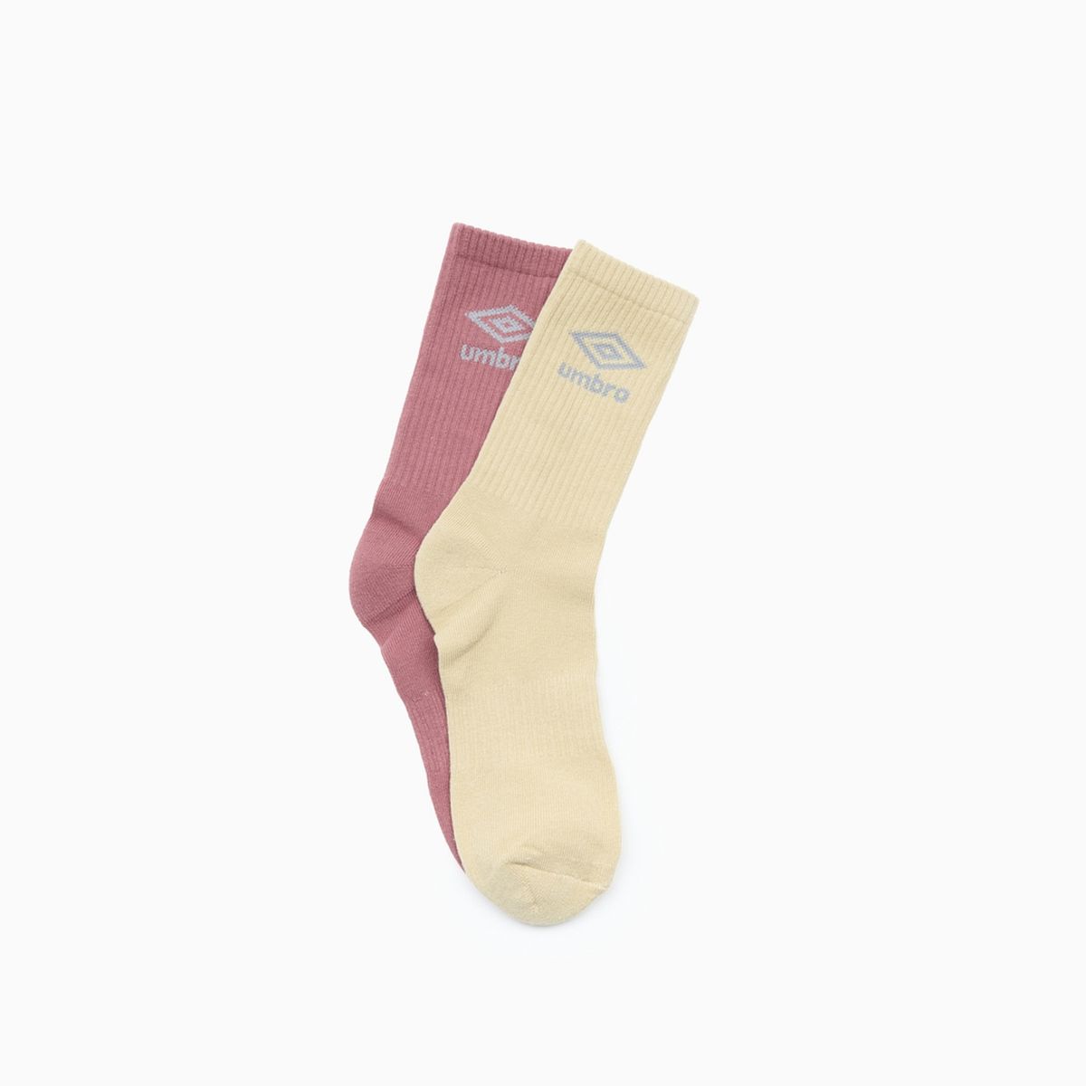 UMBRO - Calcetines Umbro 2Pack Mid Calf Classic Unisex Multicolor
