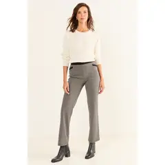 MA GRIFFE - Calza Estampada Mujer Negro Magriffe