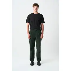 VELEZ - Vélez Pantalón Semi Holgado Hombre Ivy Verde Oliva
