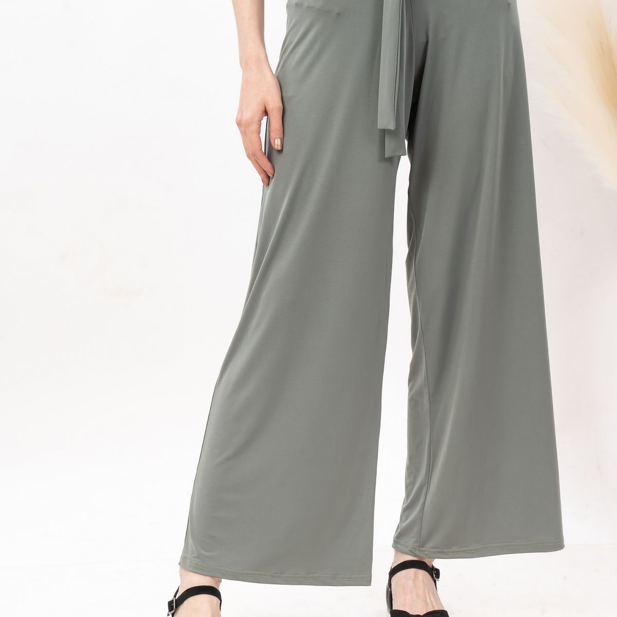 MAGENTA WOMAN - Palazzo de Lycra Verde
