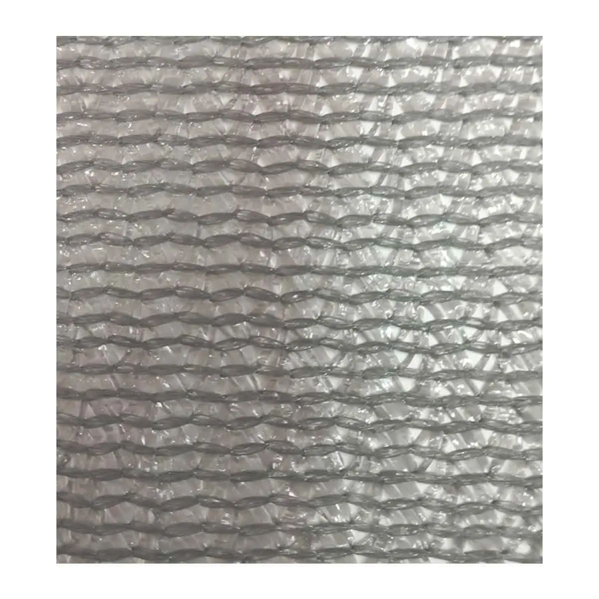 GENERICO - Malla Cerco Raschel 90% sombra 5mx4.20m gris IMP+Broches