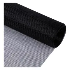GENERICO - Malla mosquitera 1.20x50mt fibra vidrio negra Cerram