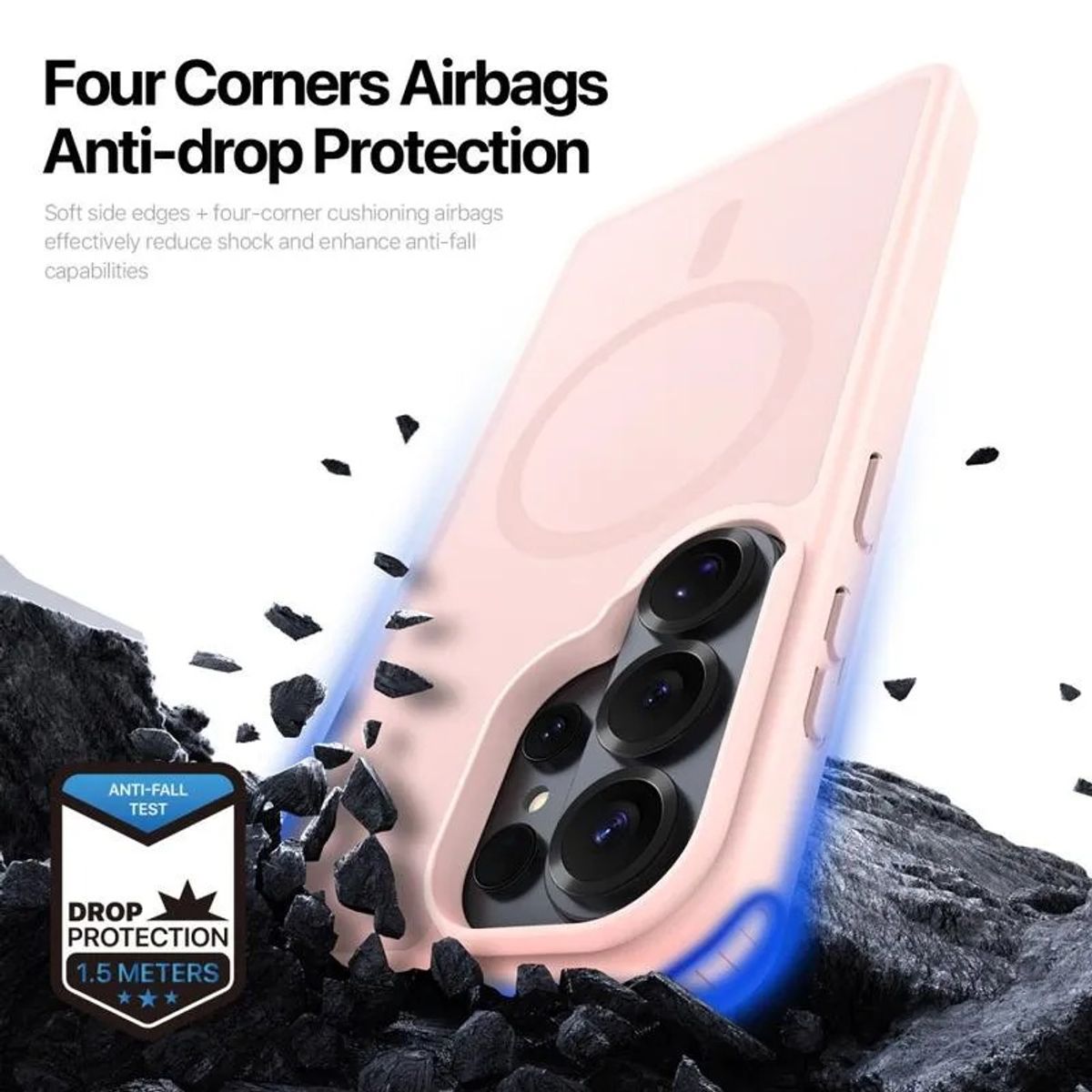 GENERICO - Carcasa Dux Ducis Magsafe Para Samsung S26 Ultra - Rosa