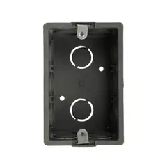 GENERICO - Pack 10un - Caja Distribucion COreja Metalica 12E PTabique Gris