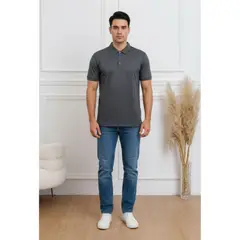 LIKE SHOP - Polera Piqué Tela Deportiva Transpirable Hombre Primavera verano 6604