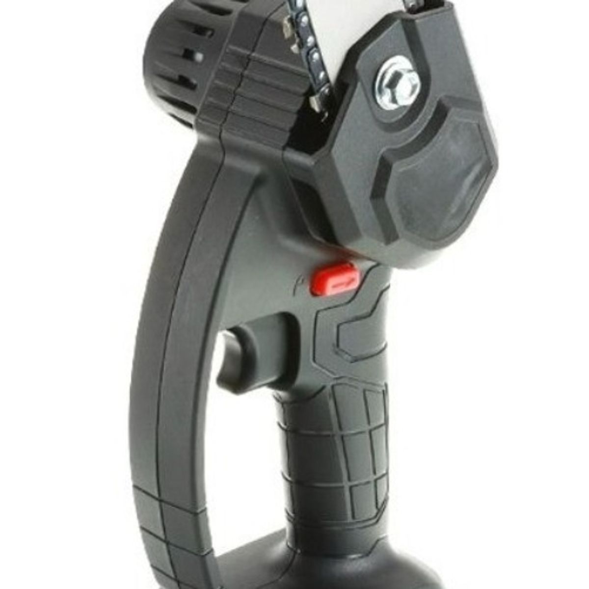 GENERICO - Mini Moto Sierra Electrica Portatil De Poda 4 Pulgadas Color NegroRojo - 271009