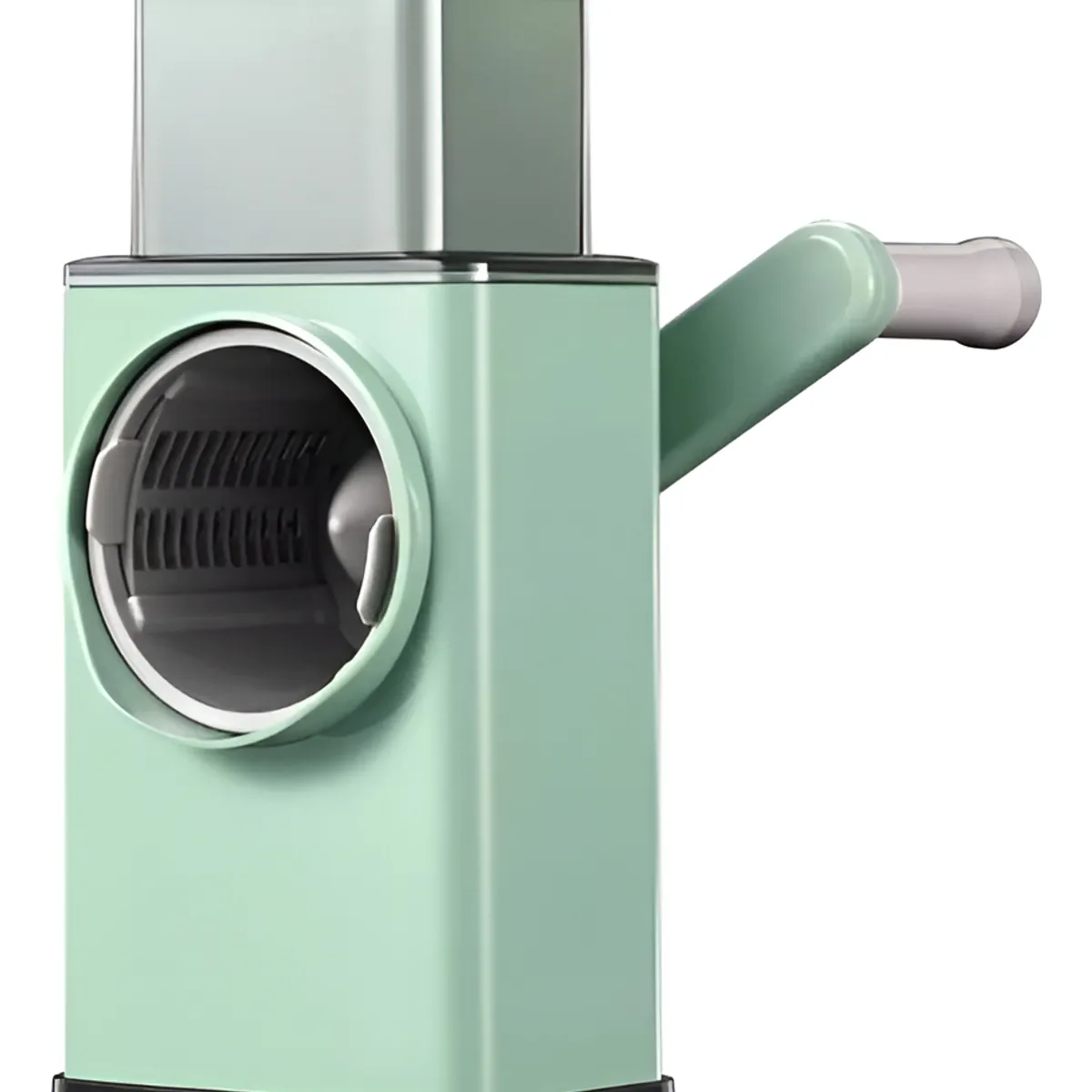 GENERICO - Procesador Manual Yepp Cortador Rallador Triturador Frutas Verduras Verde