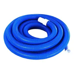 GENERICO - Manguera Limpia Piscina 15 Metros Flexible Azul Con Terminal