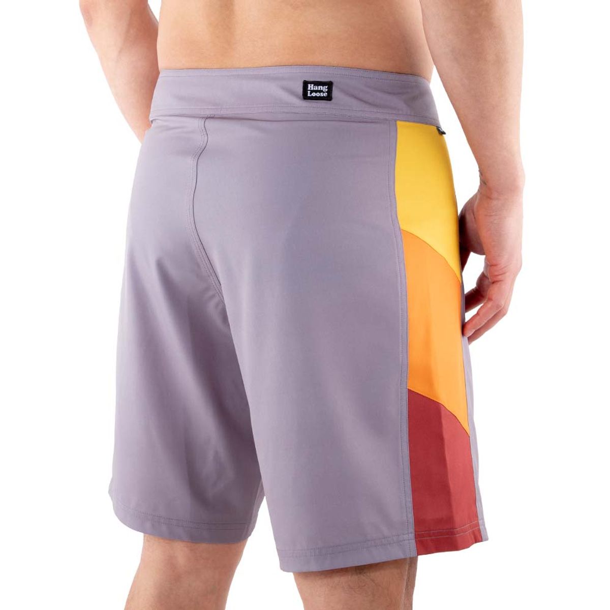 HANG LOOSE - Traje De Baño Hombre Retro Golden Negro Hang Loose