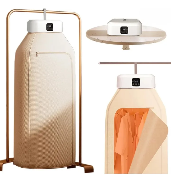 Secador De Ropa Portátil Capacidad De Carga 10 Kg Beige