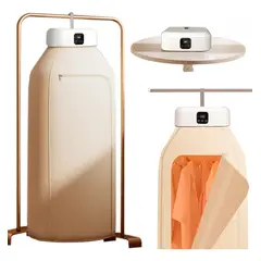 GENERICO - Secador De Ropa Portátil Capacidad De Carga 10 Kg Beige